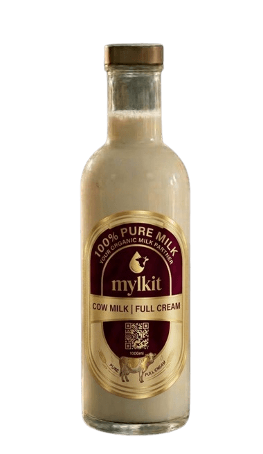 Fresh milk bottle